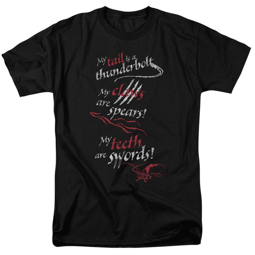 The Hobbit Tail Claws Teeth T Shirt